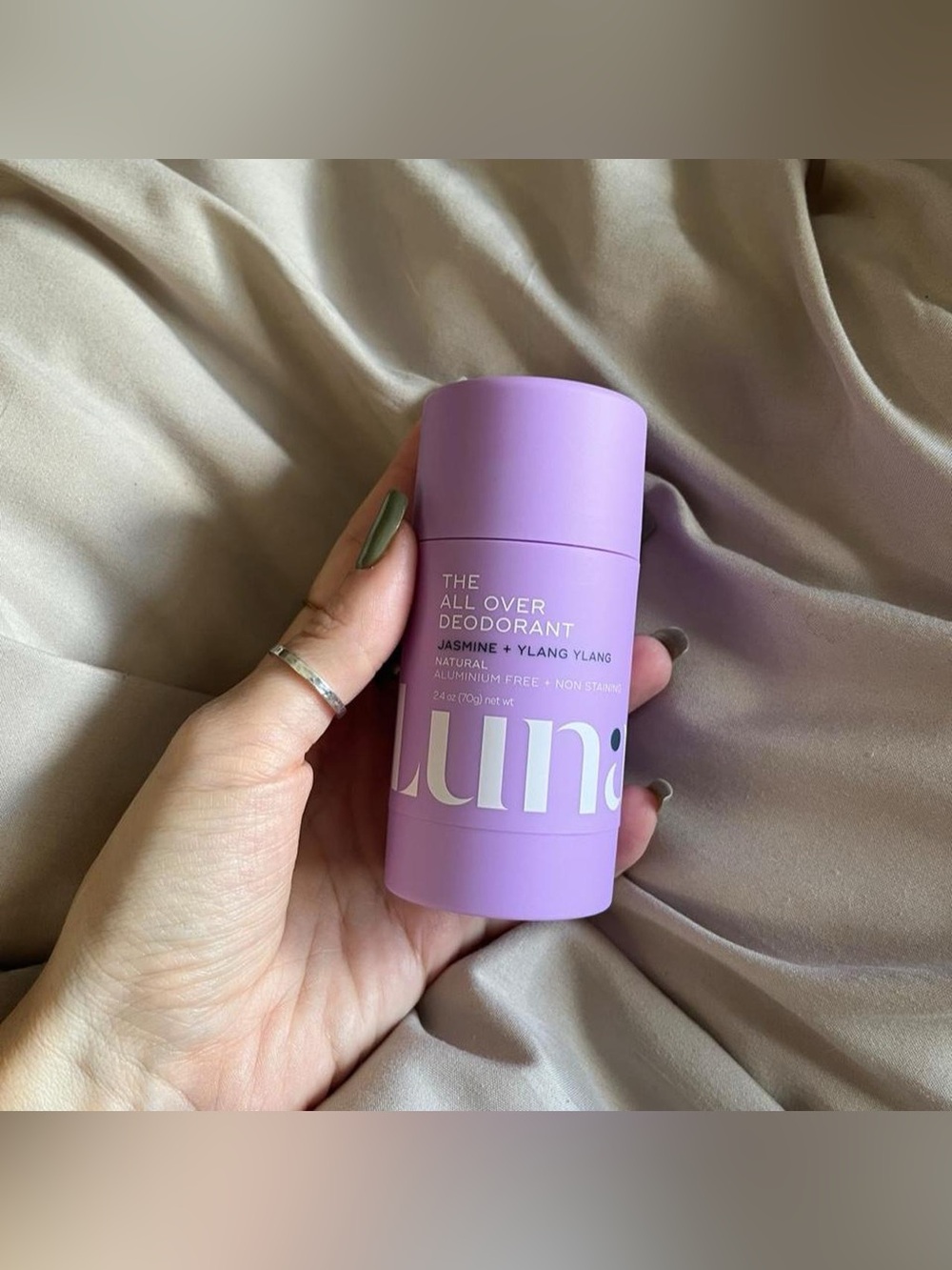 Luna Daily “The All Over Deodorant” in Jasmine + Ylang Ylang 🌙💜